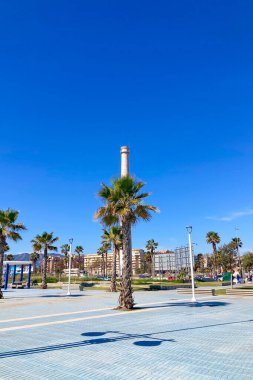 MALAGA, İspanya - 27 Mart 2025 'te İspanya' nın Malaga kentinde deniz gezisi