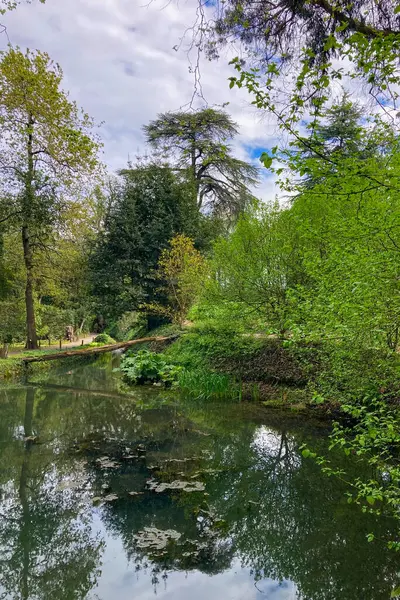 Atlantik Botanik Bahçesi, Gijon, Asturias, İspanya 'da yemyeşil, doğal bitki örtüsü ve huzurlu yürüyüş yollarıyla dolu muhteşem manzaralar sunar.