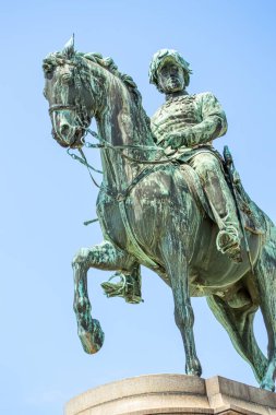 VIENNA, AUSTRIA - 18 Temmuz 2024: Avusturya 'nın Viyana kentindeki tarihi şehir merkezinde yürüyüş 18 Temmuz 2024