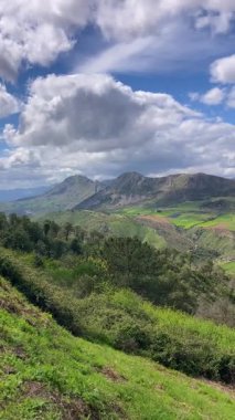 Sierra Tejeda Doğal Parkı 'nda çarpıcı manzaralar ve barışçıl doğa deneyimleri sunan doğa, yürüyüş yollarını çevrelemektedir.