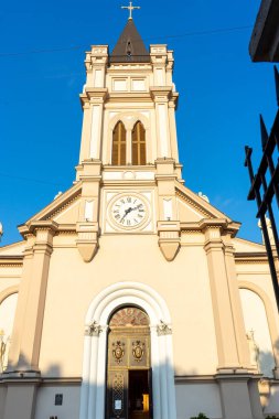 ODESA, UKRAINE - 21 Temmuz 2021: Odesa, Ukrayna 'nın güneybatısında, Karadeniz kıyısında yer alan canlı bir liman kentidir..