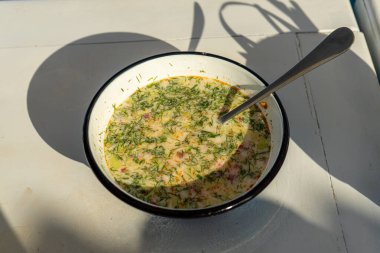 Ukrayna 'nın Mykolaivka kentindeki bir deniz ürünleri restoranı olan Çernomorka' da bulunan Karadeniz 'in tadını deneyin..