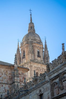 SALAMANCA, İspanya - 17 Eylül 2024: Salamanca Üniversitesi, İspanya 17 Eylül 2024