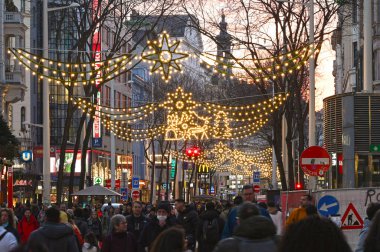 Viyana 'daki Mariahilfer Caddesi Avusturya' nın en büyük alışveriş caddelerinden biridir.