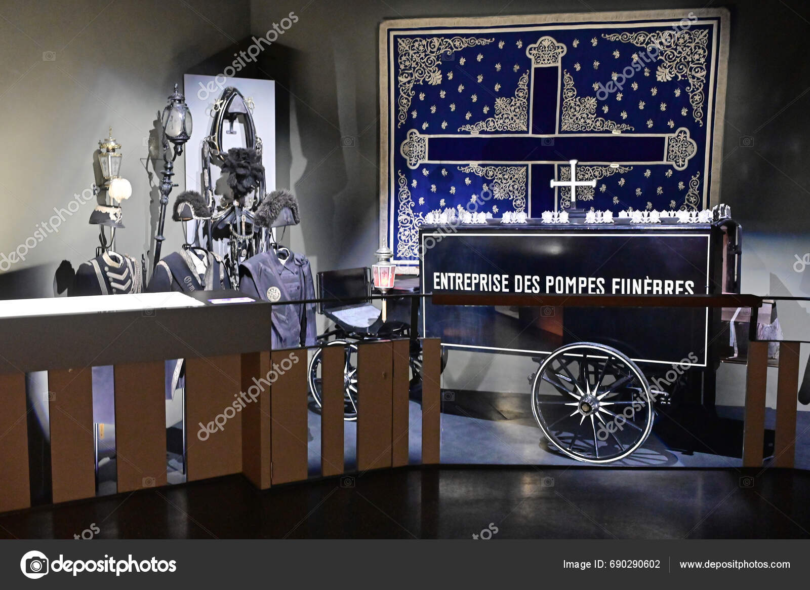 Funeral Museum Central Cemetery Vienna Austria Stock Editorial Photo