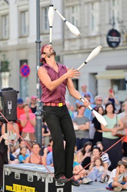 Linz Pavement Spectacle, Avrupa 'nın en önemli ve çeşitli sokak sanat festivallerinden biridir..