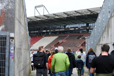 Almanya 'nın Hamburg kentindeki FC St. Pauli Millerntor Stadyumu