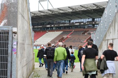 Almanya 'nın Hamburg kentindeki FC St. Pauli Millerntor Stadyumu
