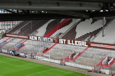 Almanya 'nın Hamburg kentindeki FC St. Pauli Millerntor Stadyumu