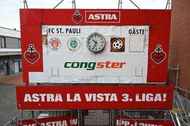 Almanya 'nın Hamburg kentindeki FC St. Pauli Millerntor Stadyumu