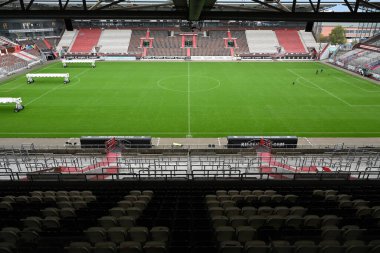 Almanya 'nın Hamburg kentindeki FC St. Pauli Millerntor Stadyumu