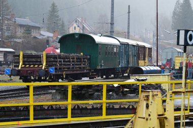 Styria, Vordernberg 'deki Erzberg-Bahn Müzesi demiryolu araçları ve konumu