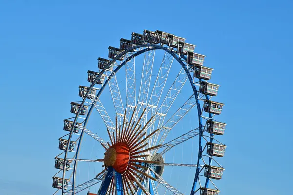 世界上最大的民间节日 巴伐利亚慕尼黑的Oktoberfest维基百科 — 图库照片