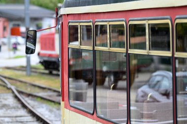 Vorchdorferbahn Vorchdorf 'tan Lambach' a (Yukarı Avusturya, Avusturya). Vorchdorferbahn 1903 'ten beri faaliyette.