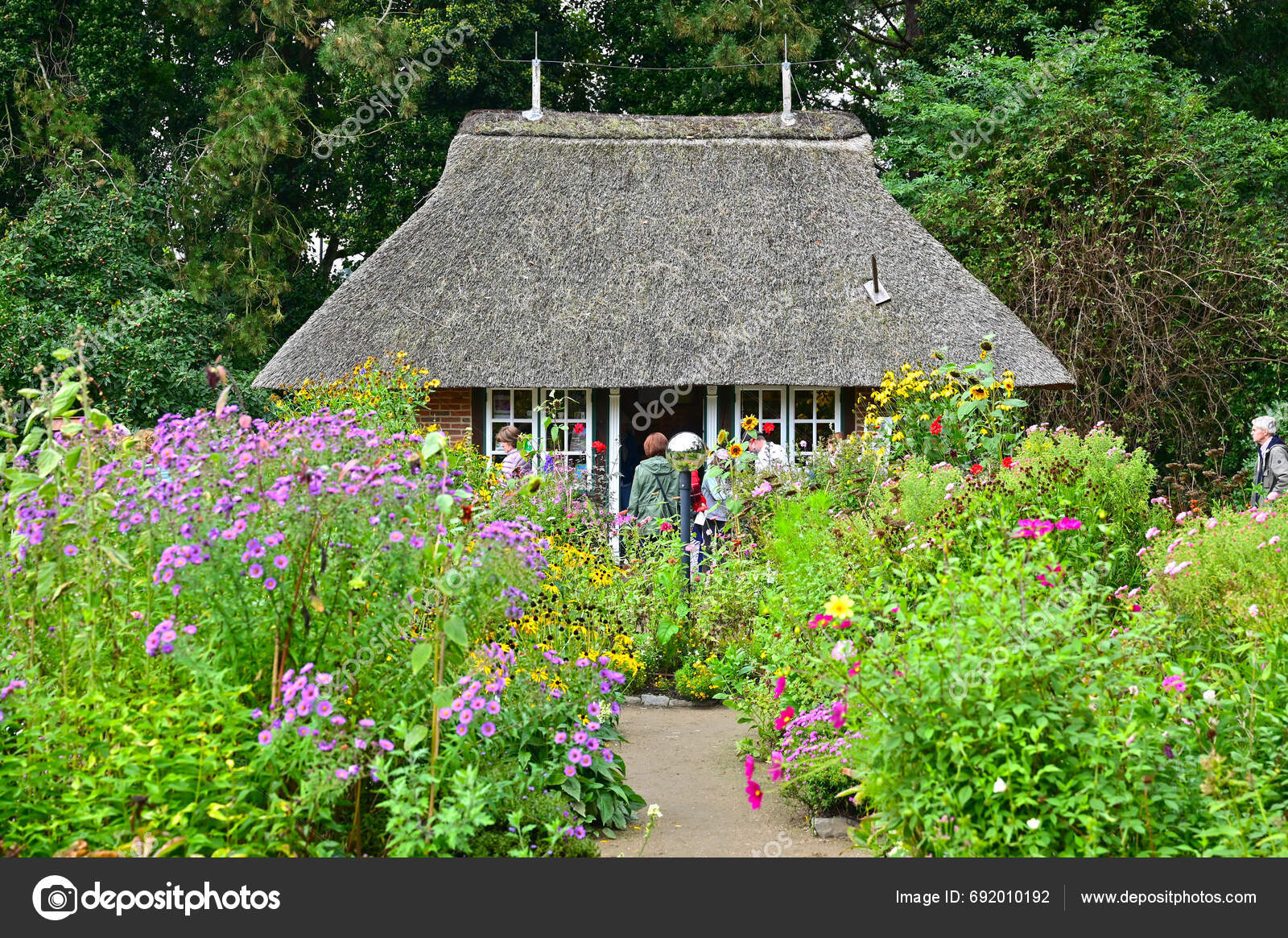 Christmas garden at