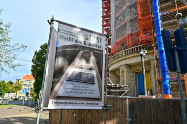 Leipzig, Saksonya 'daki Yuvarlak Köşedeki Stasi Anıt Müzesi