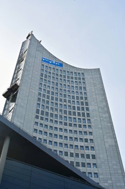 Panorama Kulesi Leipzig (Uniriese), Saksonya