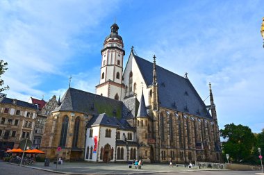 Thomas Church, Leipzig, Saksonya 'nın merkezinde.