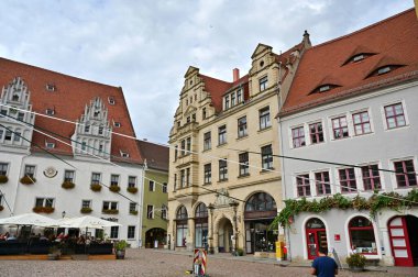 Almanya 'nın Saksonya eyaletindeki Meissen şehrinin merkezi.