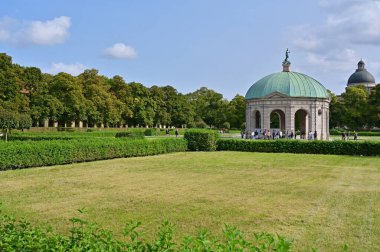 Münih 'in merkezindeki Hofgarten, Bavyera