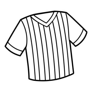 Kısa kollu futbol tişörtü, çocuklar için boyama kitabı, spor malzemeleri.