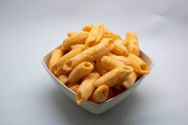 Beyaz arka plan üzerinde izole patates sopa