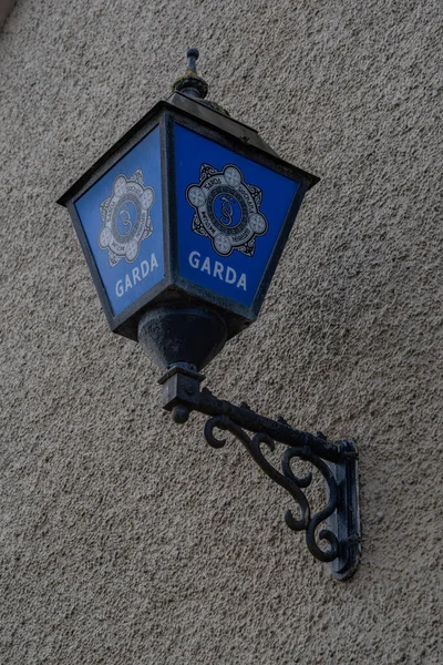 County Meath Irsko Června2023 Garda Cedule Nobber Stanice Oldcastle Garda — Stock fotografie