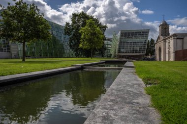 Naas County Kildare, İrlanda, 19 Temmuz 2023. Kildare İl Meclisi Ofisleri