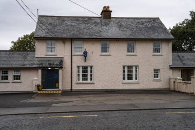 Lanesborough, County Longford, İrlanda, 13 Eylül 2023. Lanesborough Garda İstasyonu 'nun ön manzarası