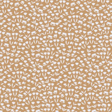 Laleler, çiçekler, siluetler, pürüzsüz desenler. El çizimi, retro. Ev yapımı tekstil, duvar kâğıdı, ambalaj, giysi...