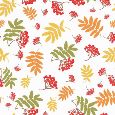 Renkli el rowan 'ı pürüzsüz desen çizmiş. Tekstil, Ambalaj Kağıdı ve Paketleme Üzerine Yazdır.