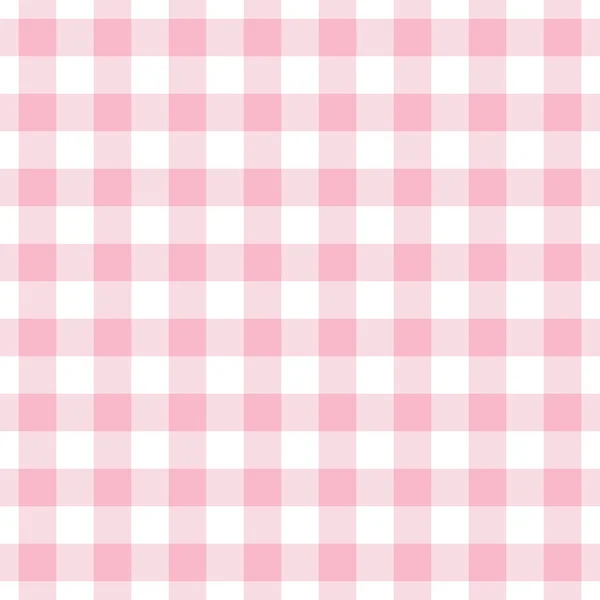 Sevimli moda ve modaya uygun basit pembe gingham şablon tasarım elementi
