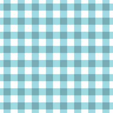 Moda mavisi rengini başlat Basit gingham denetlenmiş kalıp arkaplan şablon tasarım ögesi 