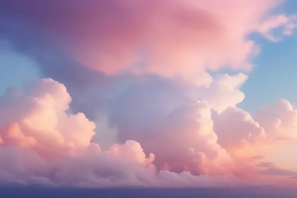 yumuşak bulut arkaplanı Bokeh ile çok renkli gradyan