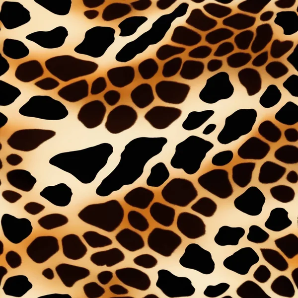 Animal skin texture with black spots on a white background.