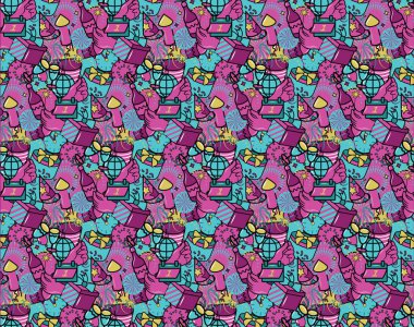 Yeni yıl arifesini kusursuz bir şekilde kutlayın, kart, poster, kapak, afiş için sanat tasarımı.