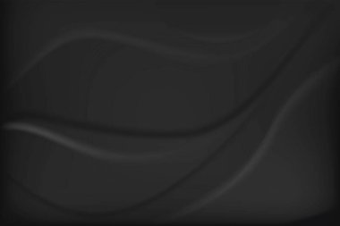 Karanlık dalgalar soyut arkaplanı şekillendirir. Minimalist modern grafik tasarım ögesi kesme biçimi