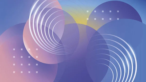 Çember şekilli Geometrik soyut şablon arkaplan dekorasyonu. Modern grafik tasarım ögesi 