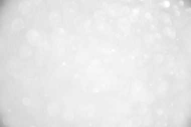 Beyaz bokeh arka plan