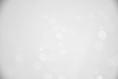 Bulanık ışıklı beyaz bokeh arkaplan. vektör illüstrasyonu