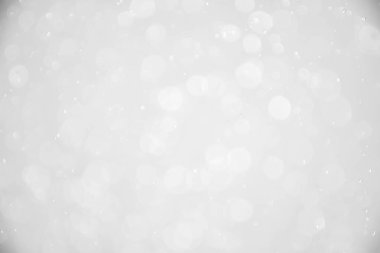 Beyaz karlı Noel arkaplanı. Kış kar taneleri.