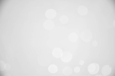 Bokeh ışık vektörü illüstrasyonlu soyut beyaz arkaplan