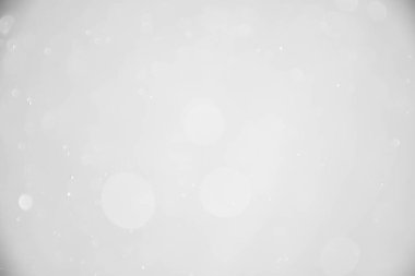 beyaz noel ışıkları arka planda çözülmüş bokeh ile