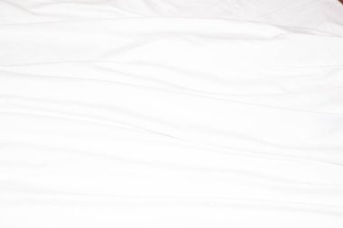 Beyaz kumaş dokusu arkaplanı