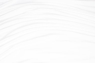 beyaz ipek kumaş, beyaz arkaplan.