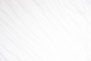 arkaplan, üst görünüm için beyaz kumaş dokusu, boş beyaz kağıt