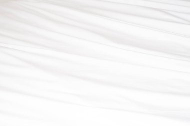 Kopyalama alanı olan beyaz kumaş arkaplan dokusu