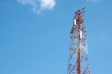 Telekomünikasyon teknolojisi. iletişim konsepti.