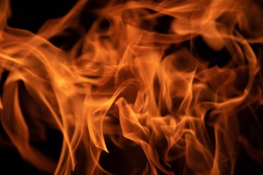 Alevlerin soyut arkaplanı.