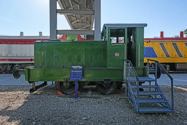 Herodion Israel Outubro 2022 Museu Ferroviário Haifa — Fotografia de Stock